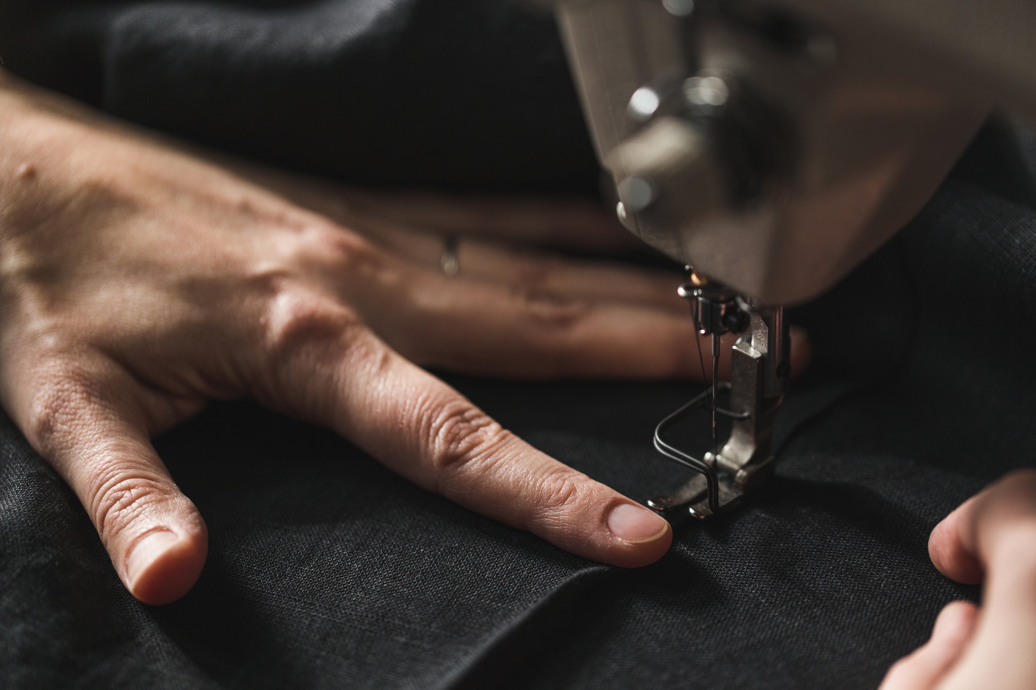 One-of-a-kind transformed garment from The Project — unique artisanal piece highlighting texture and creative rework