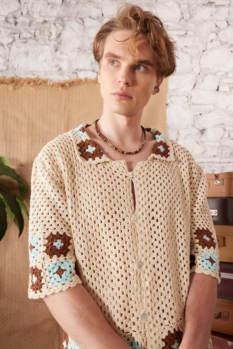 Granny Crochet Shirt