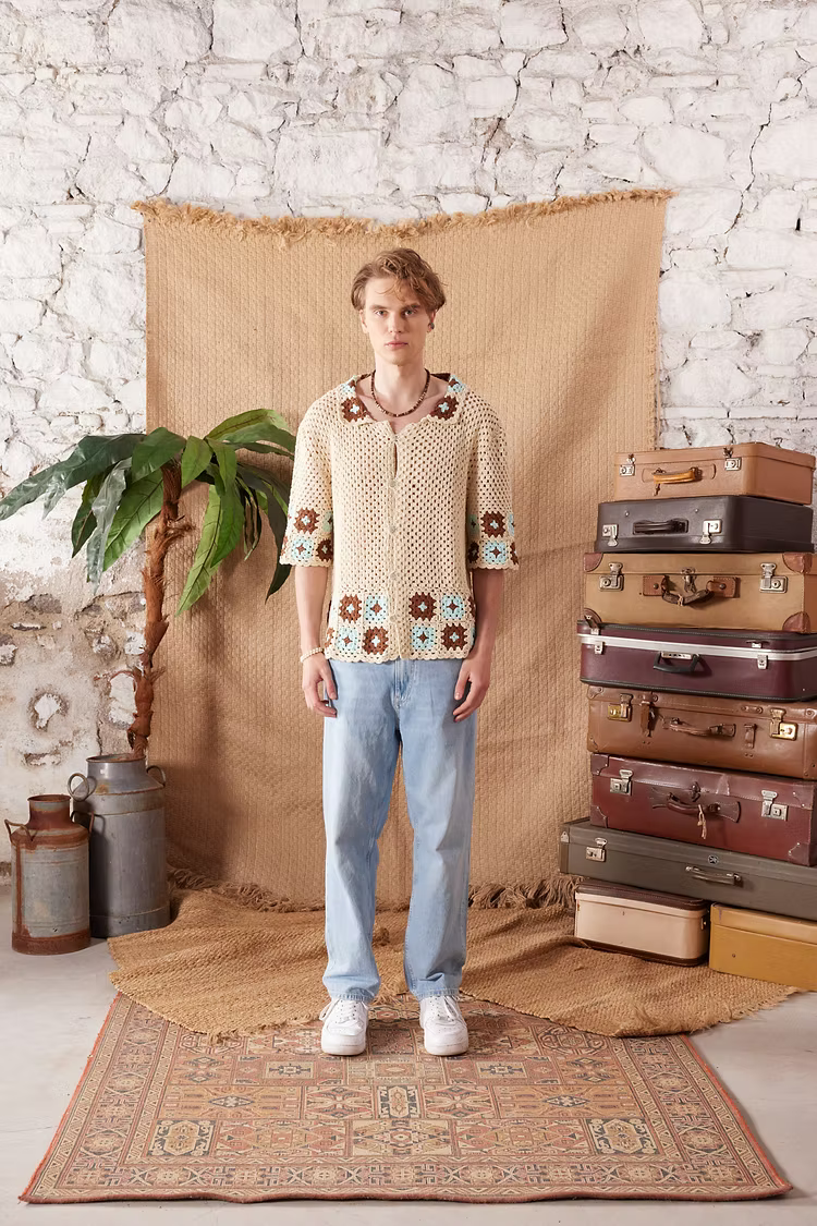 Granny Crochet Shirt