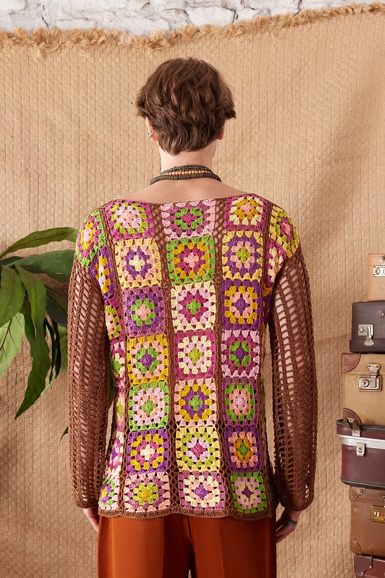 Diversity Crochet Pullover