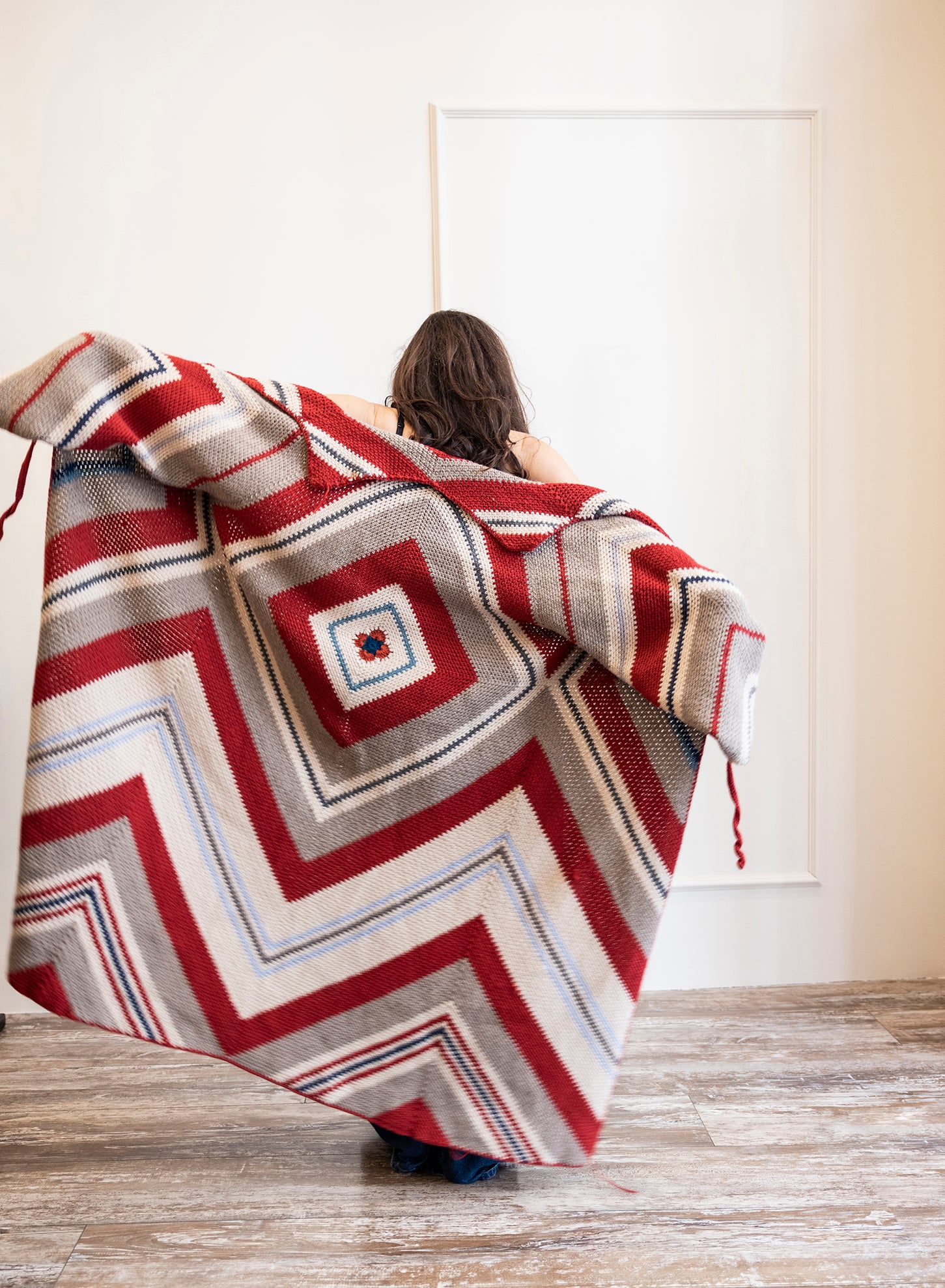 Constructed Time No.01 Crochet Coat