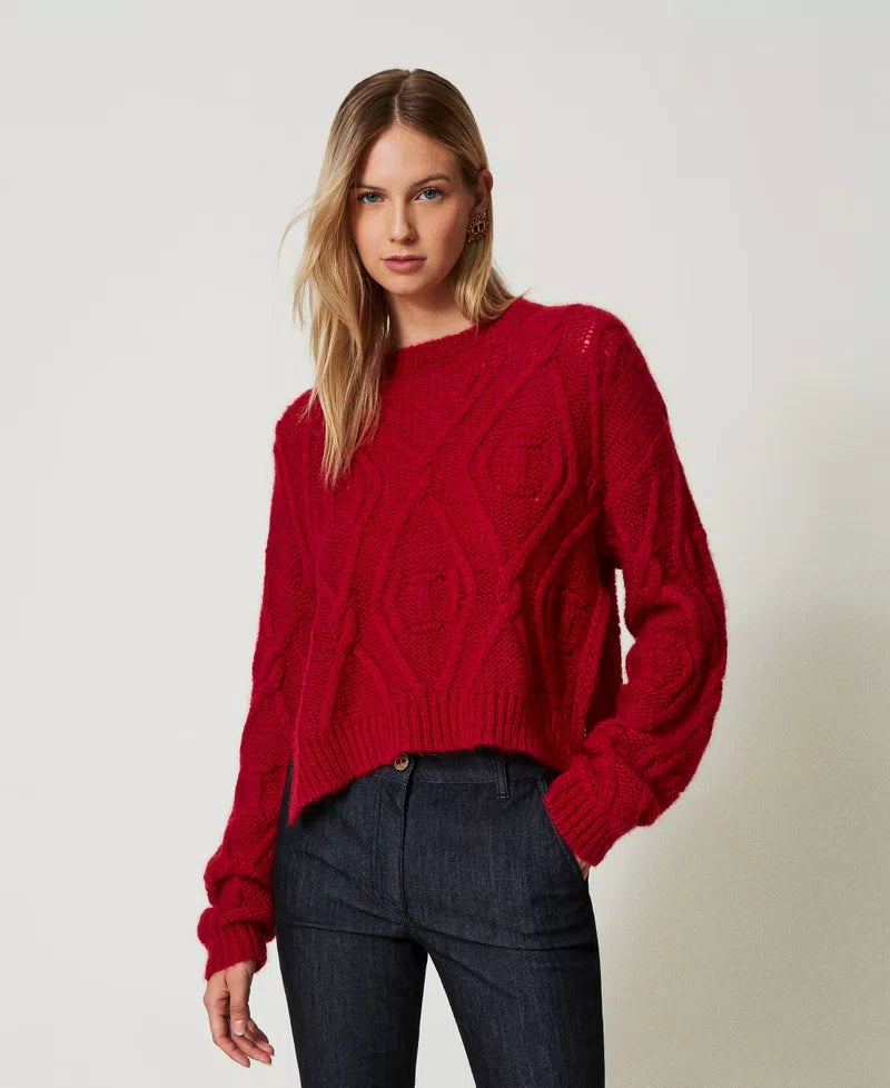 Mohair blend jumper