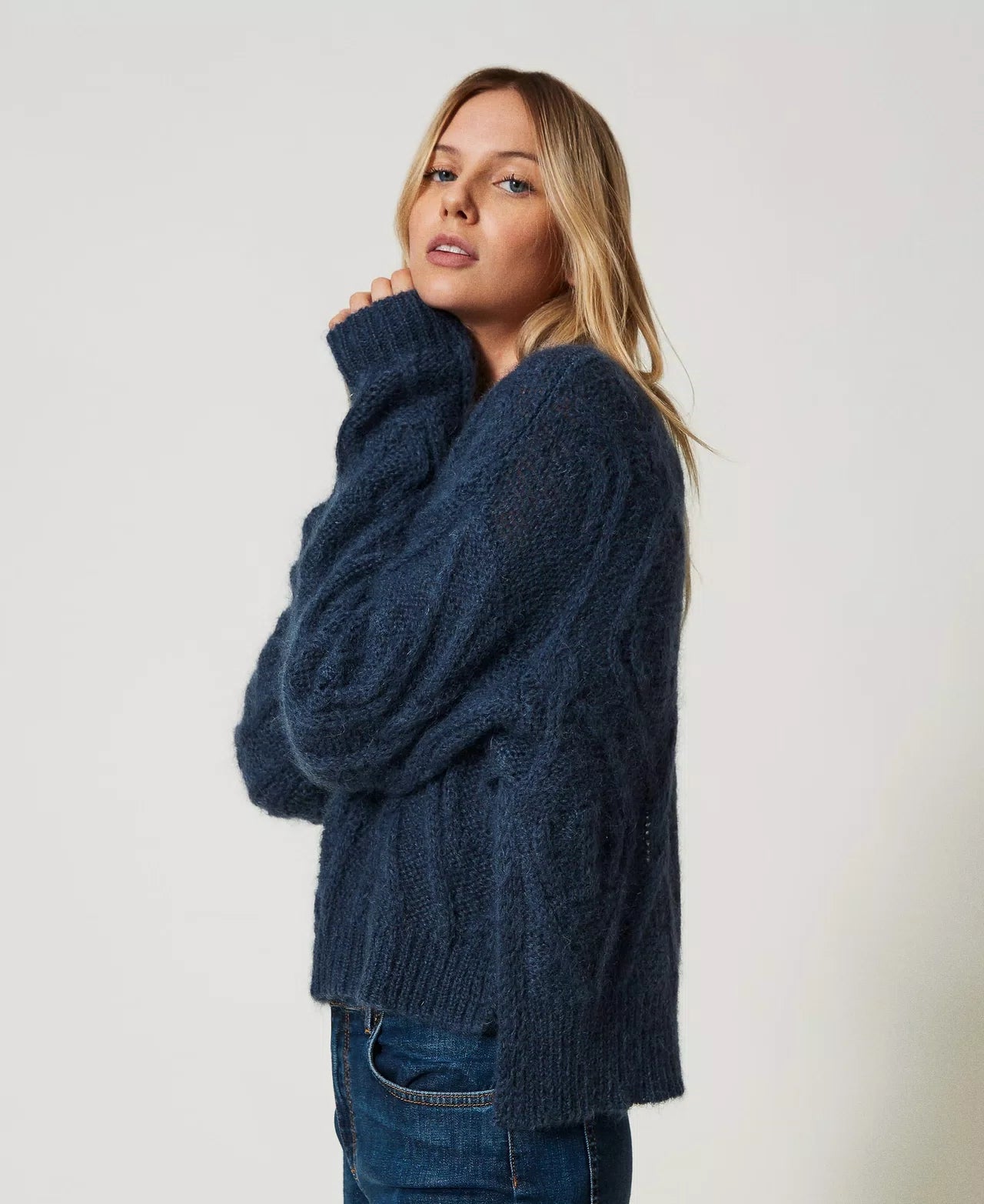 Mohair blend jumper