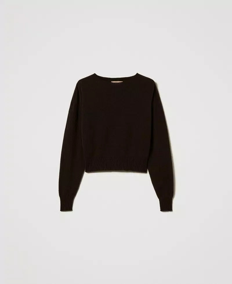 Cashmere crew neck jumper