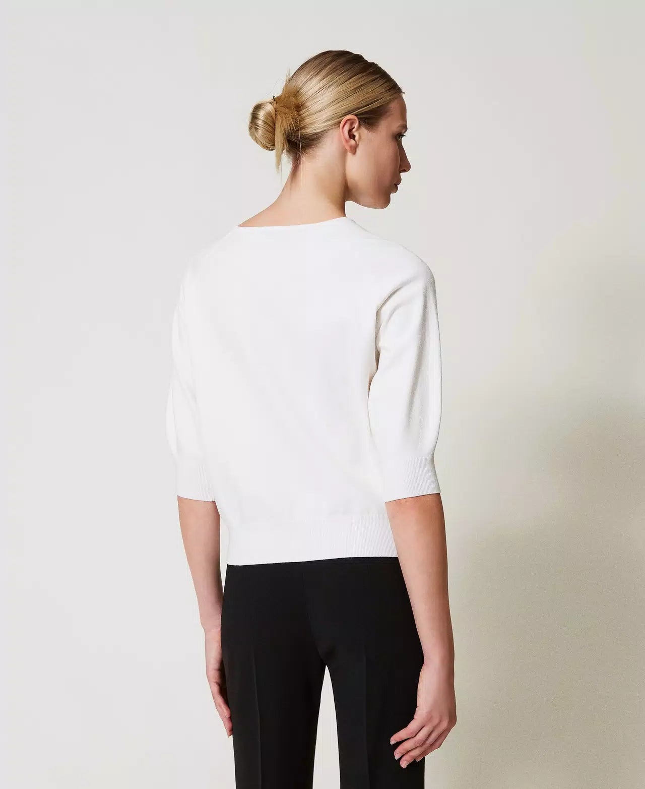 Jumper with cut-outs and Oval T