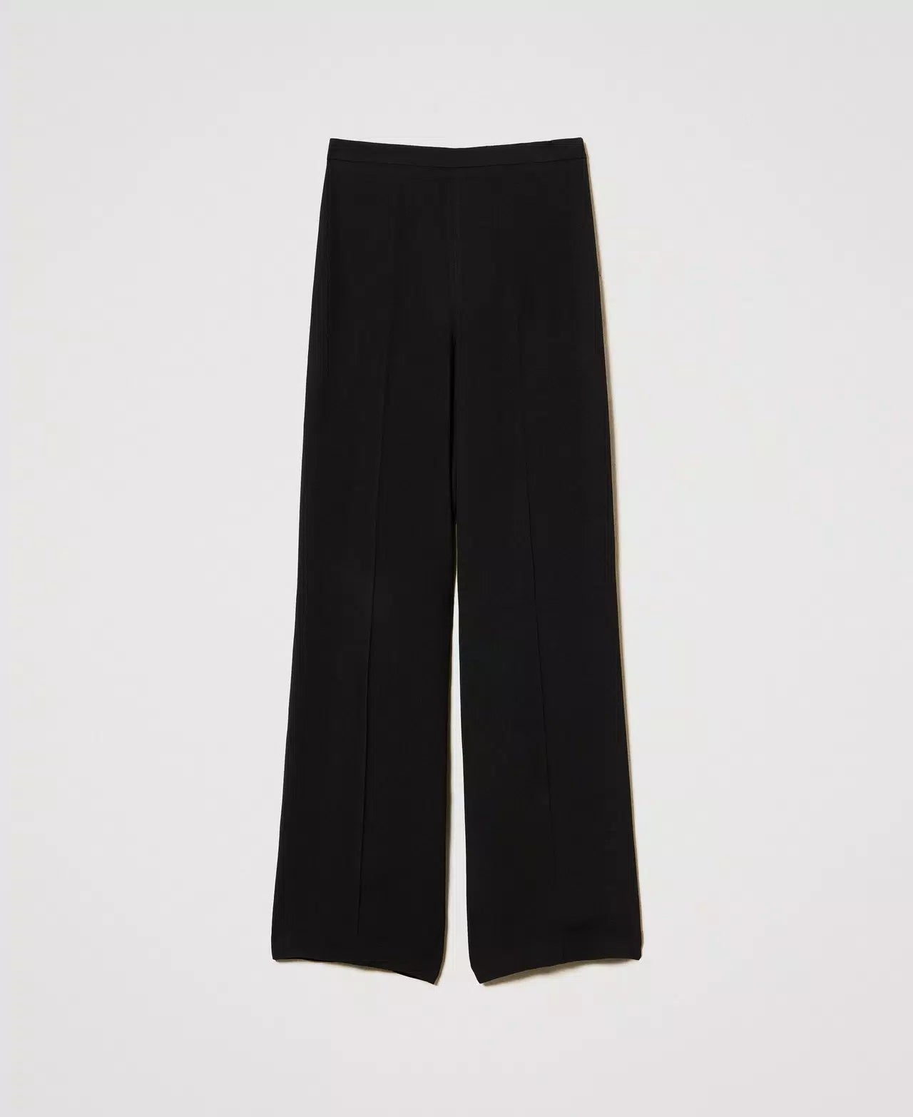 Satin palazzo trousers