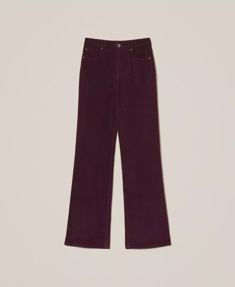 Five-pocket corduroy trousers