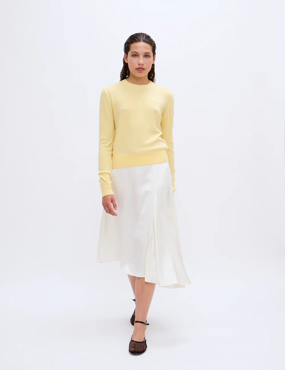 Barrah silky viscose skirt