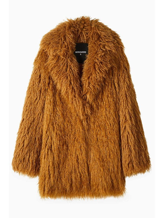 Faux fur jacket