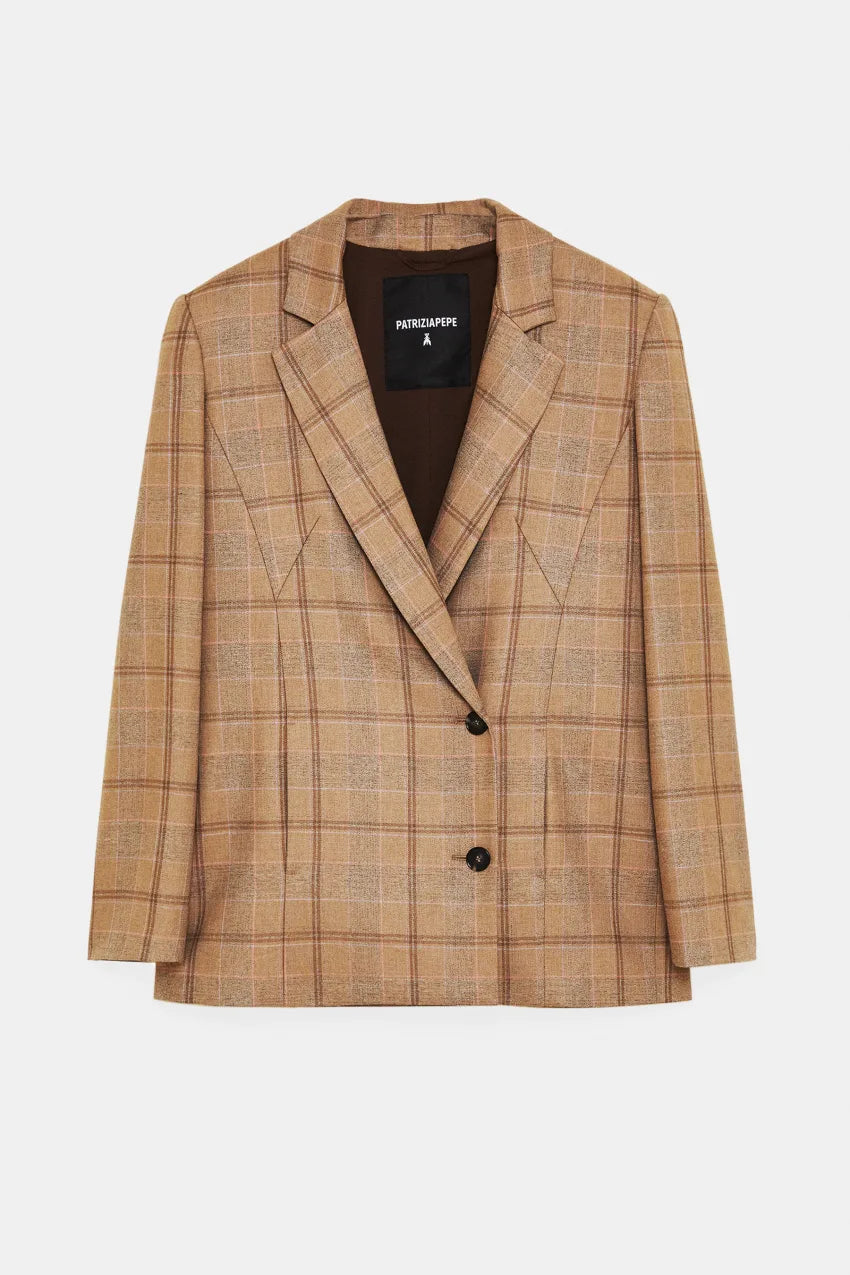 British canvas blazer