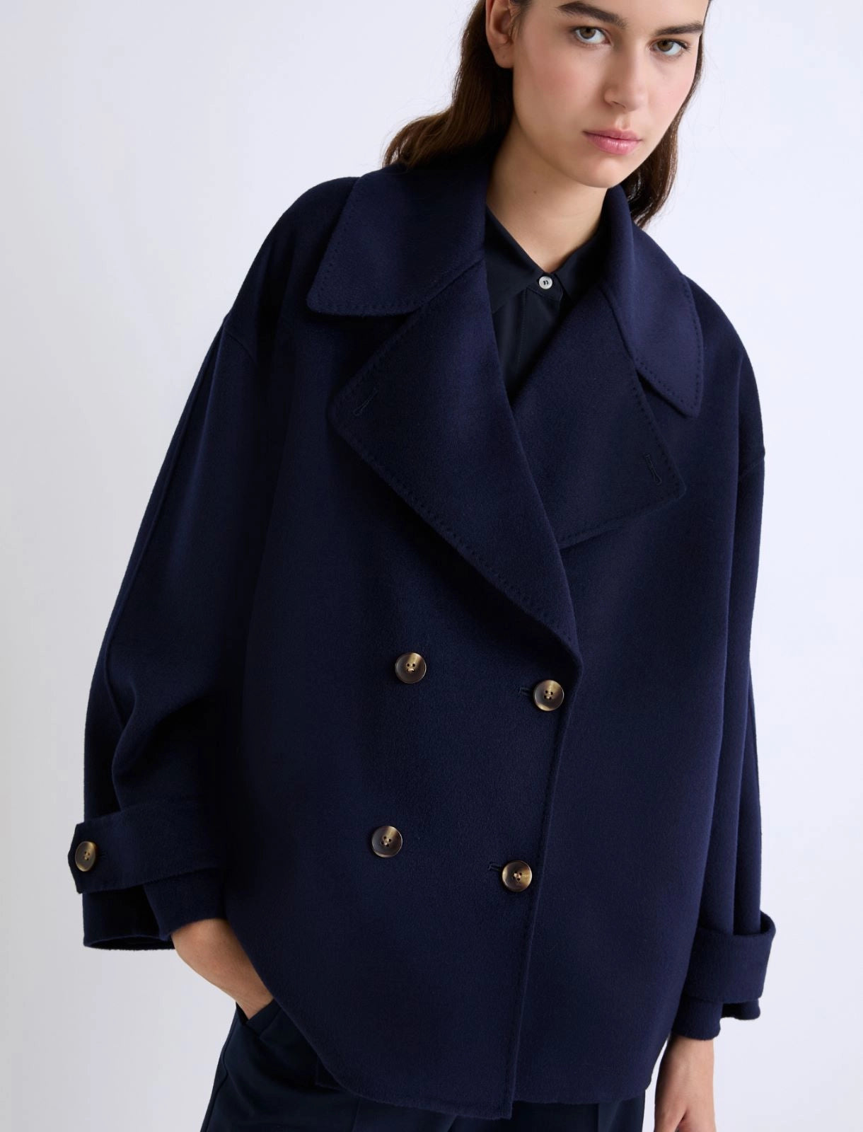 Wool heavy jacket