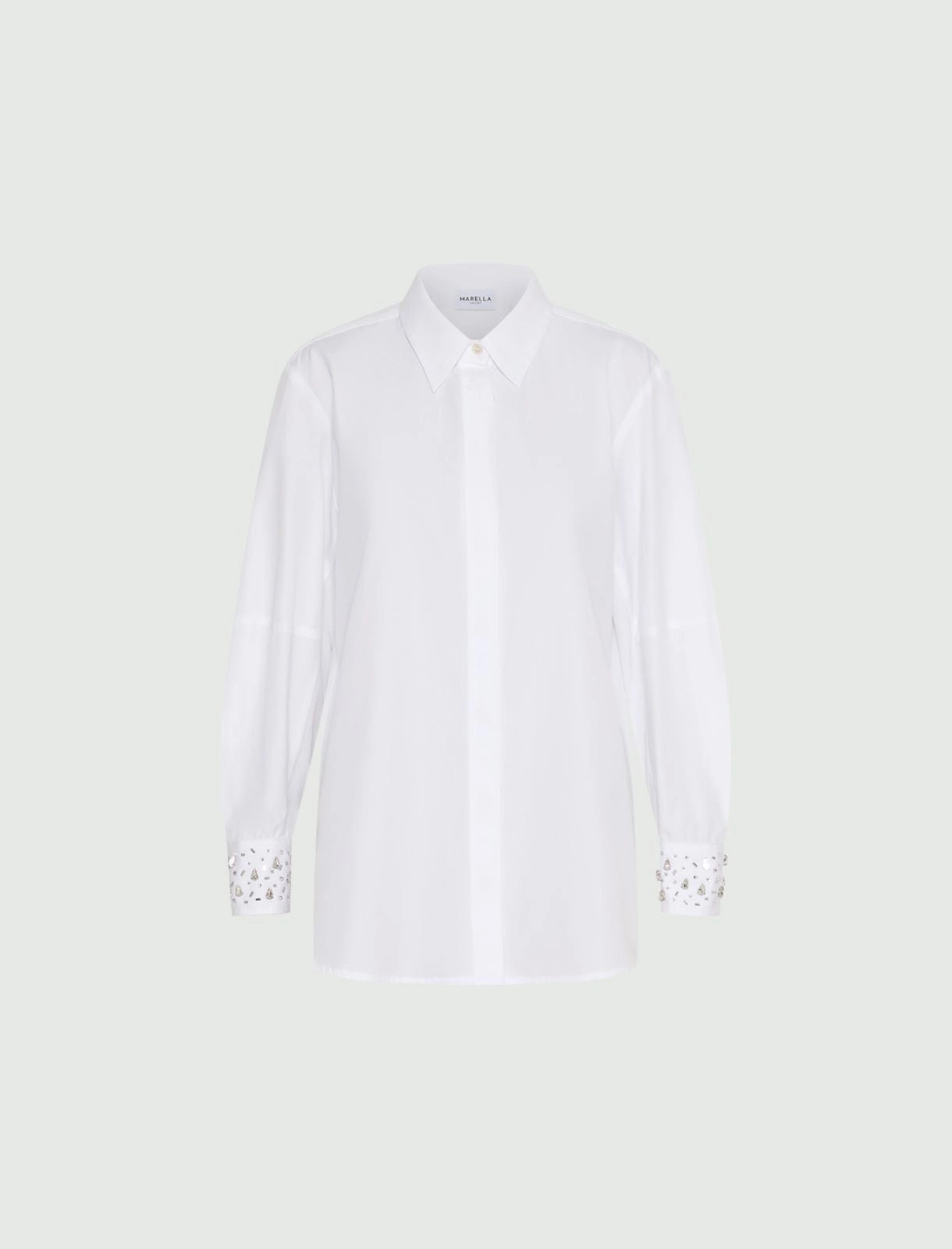Embroidered cotton shirt