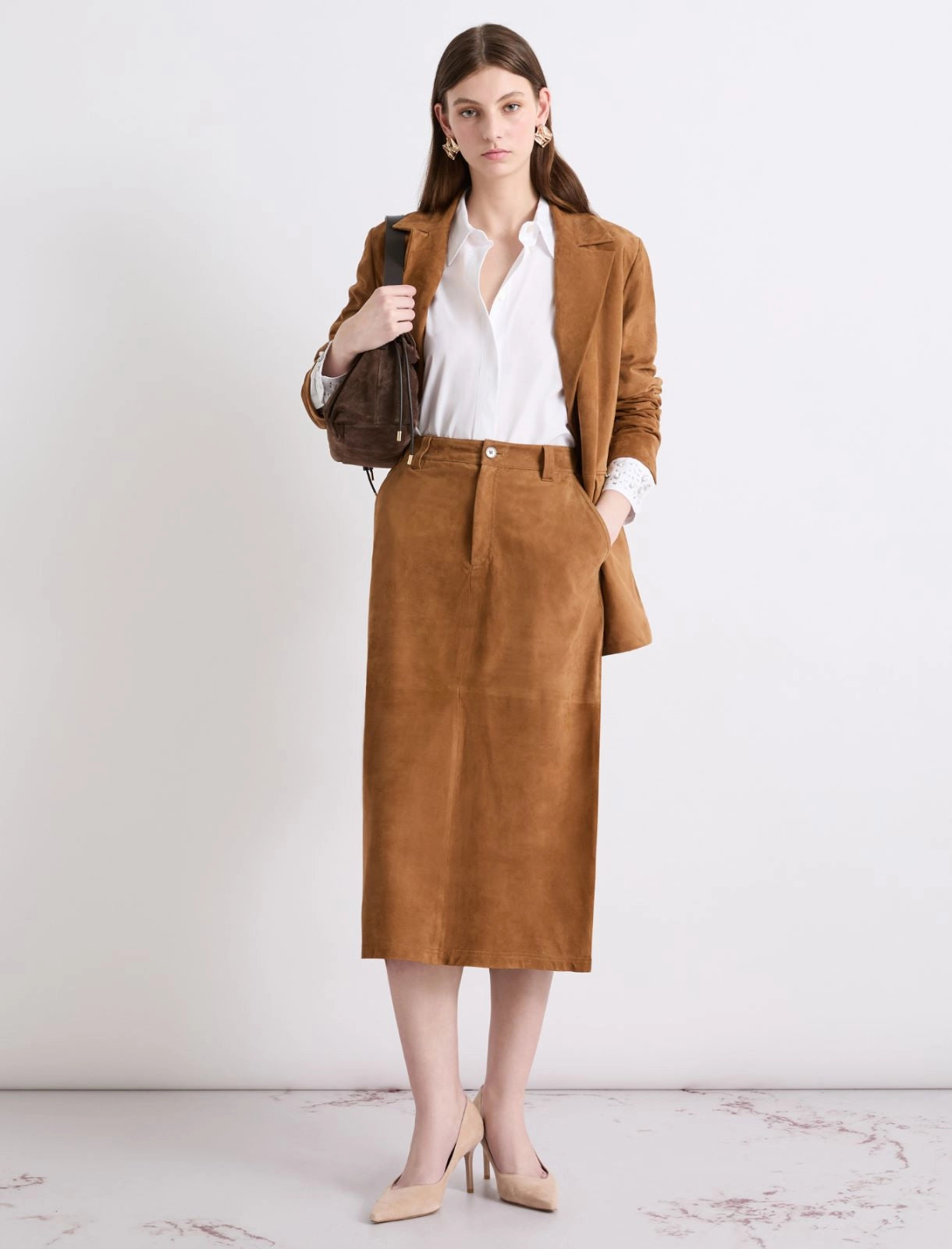 Embroidered cotton shirt