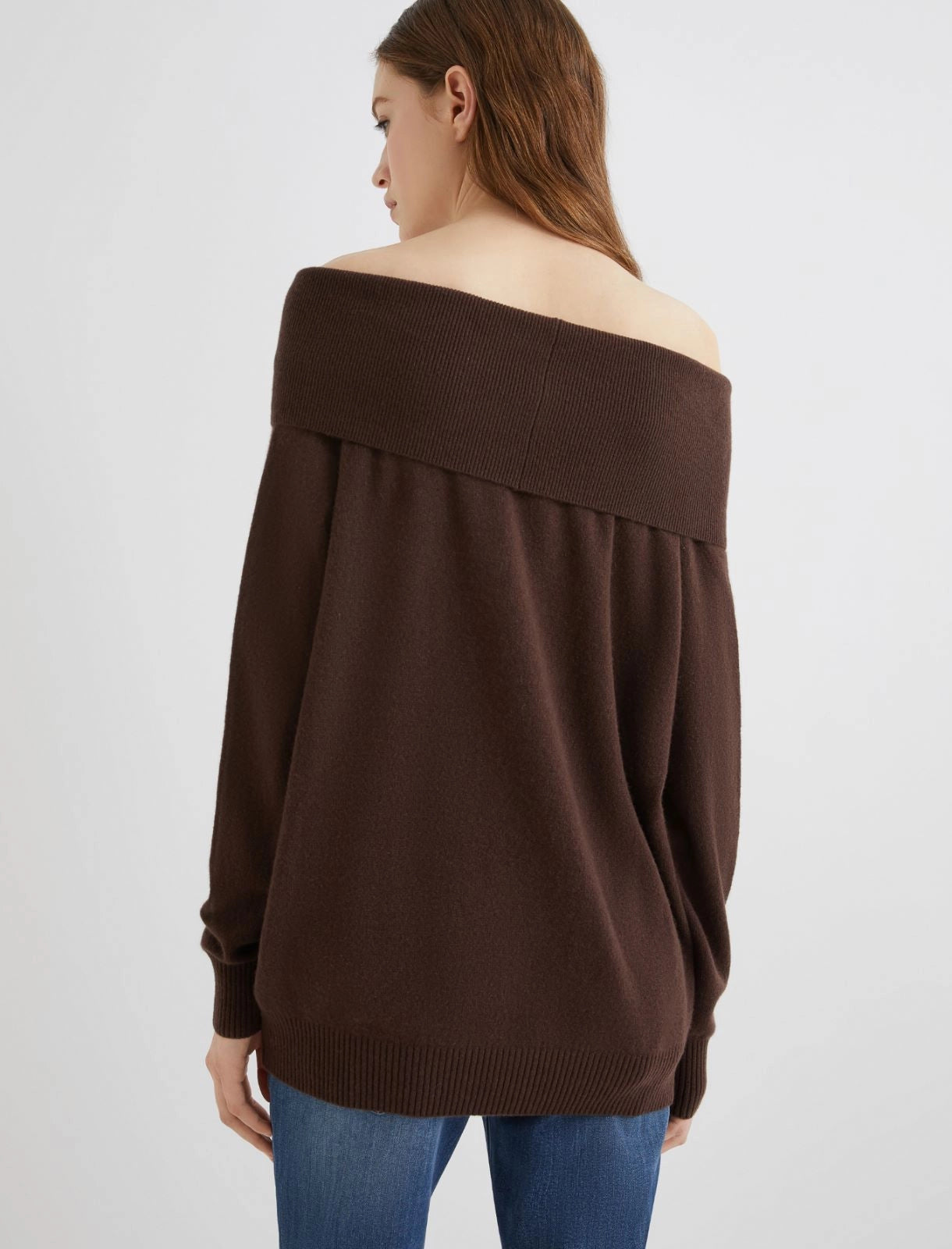 Cashmere boxy sweater