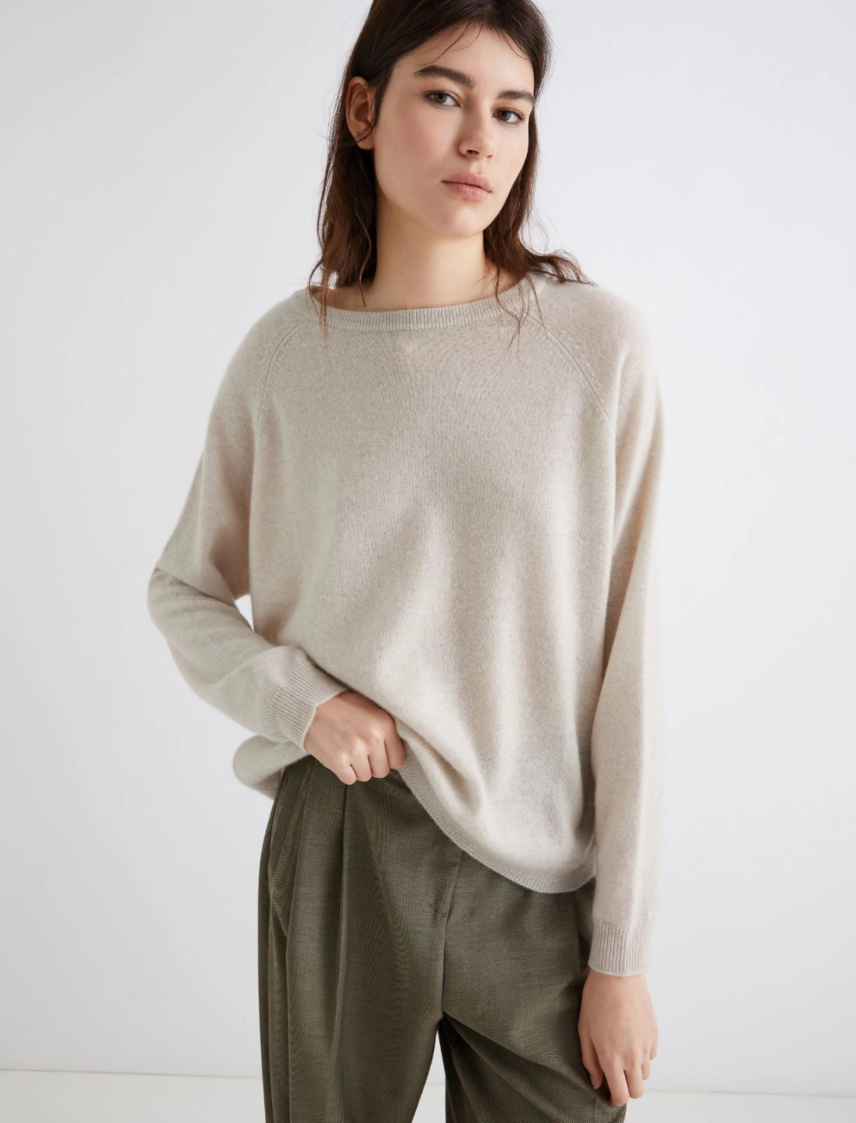 Pure cashmere sweater