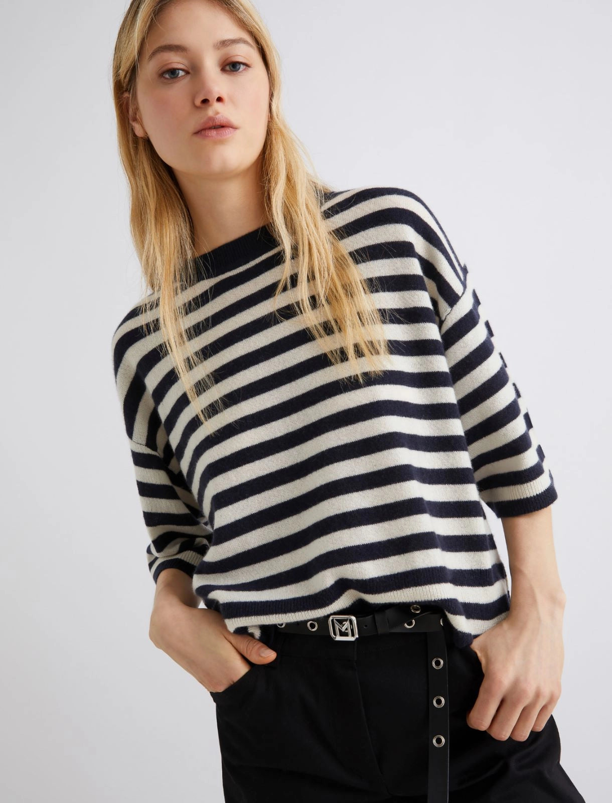 Cashmere crew-neck sweater