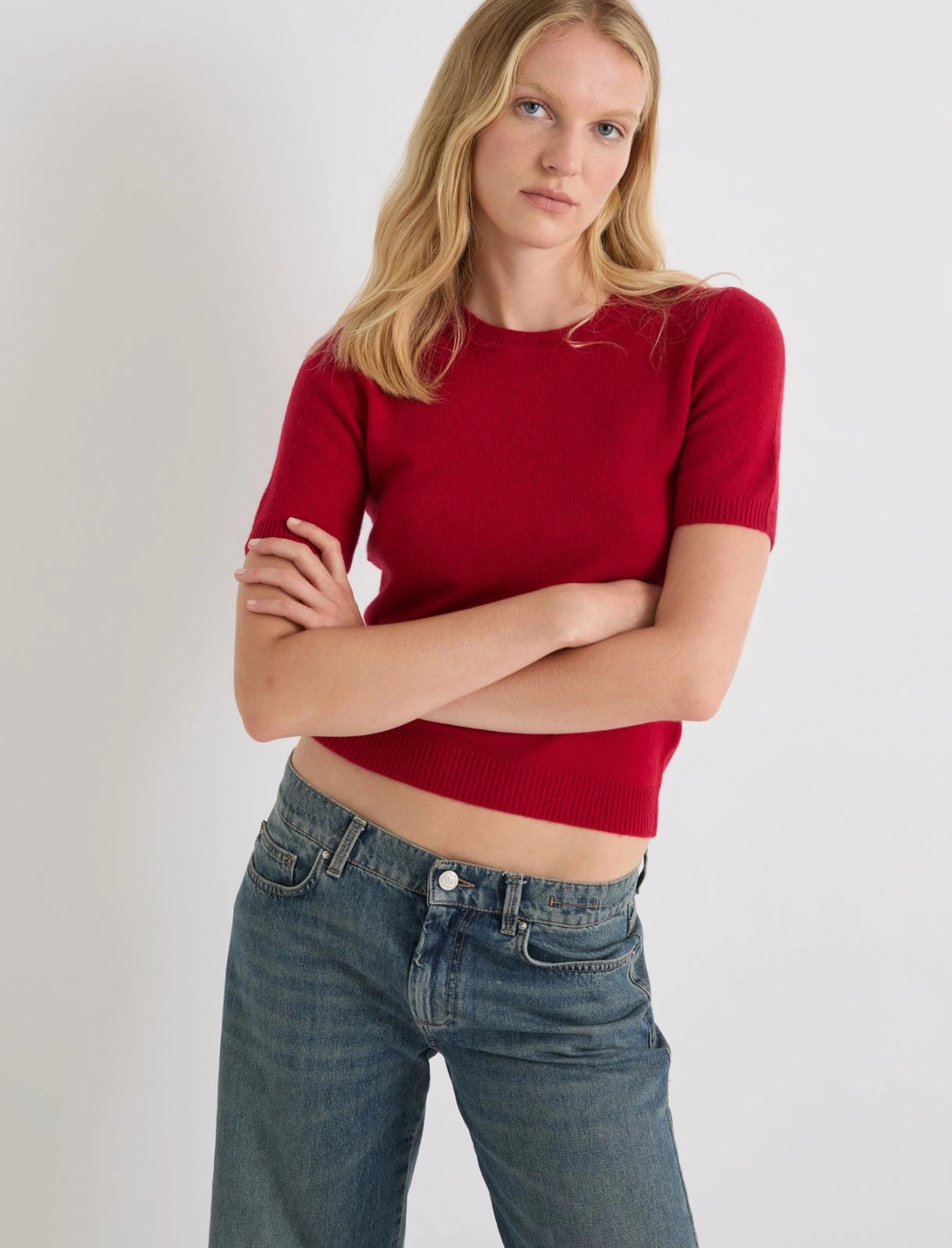 Wool-Cashmere T-shirt