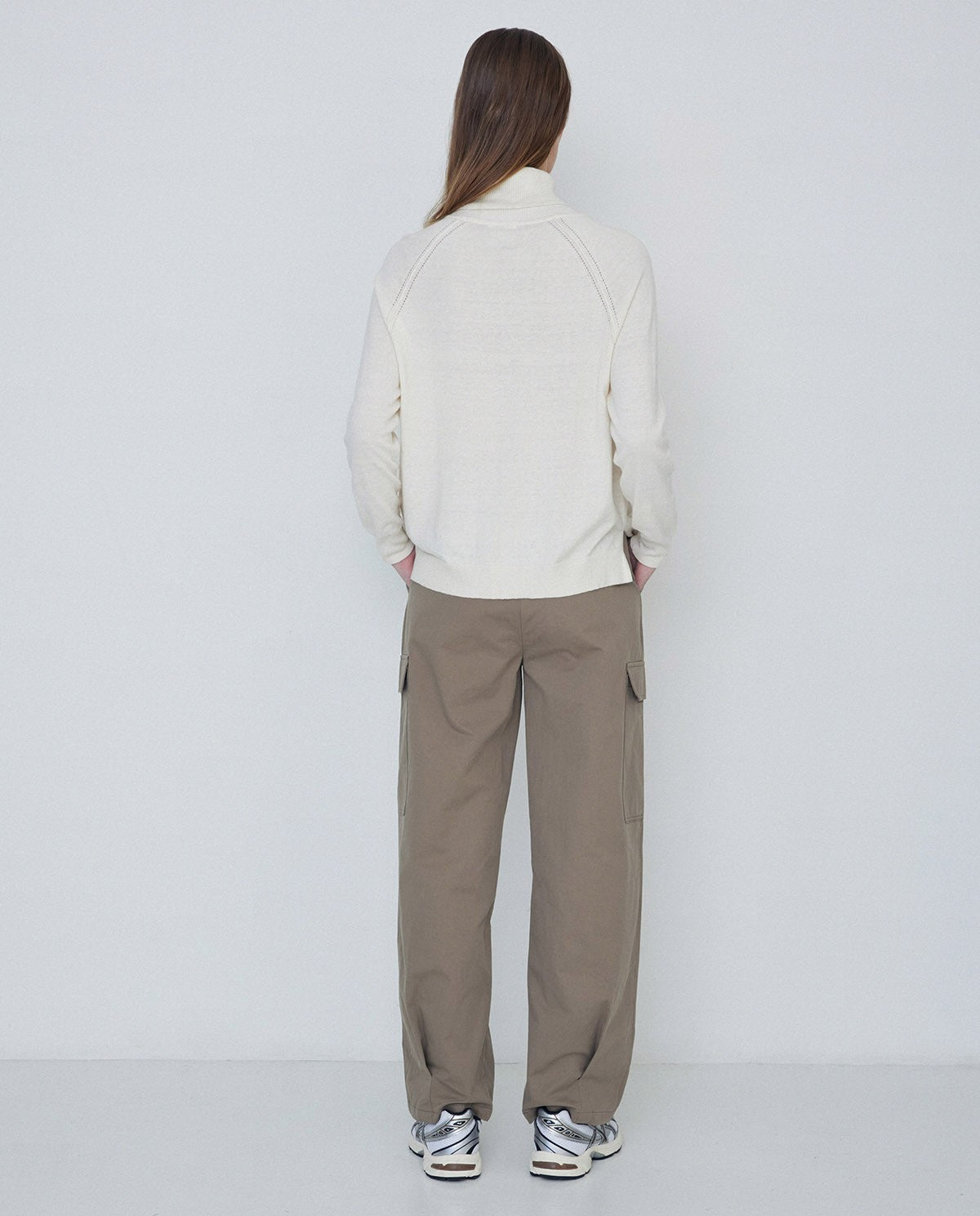 Turtleneck Sweater Ecru