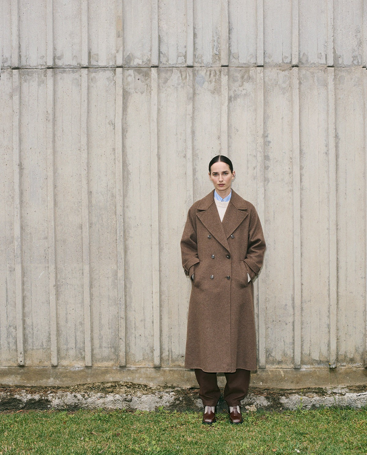 Handmade Wool Trench Coat
