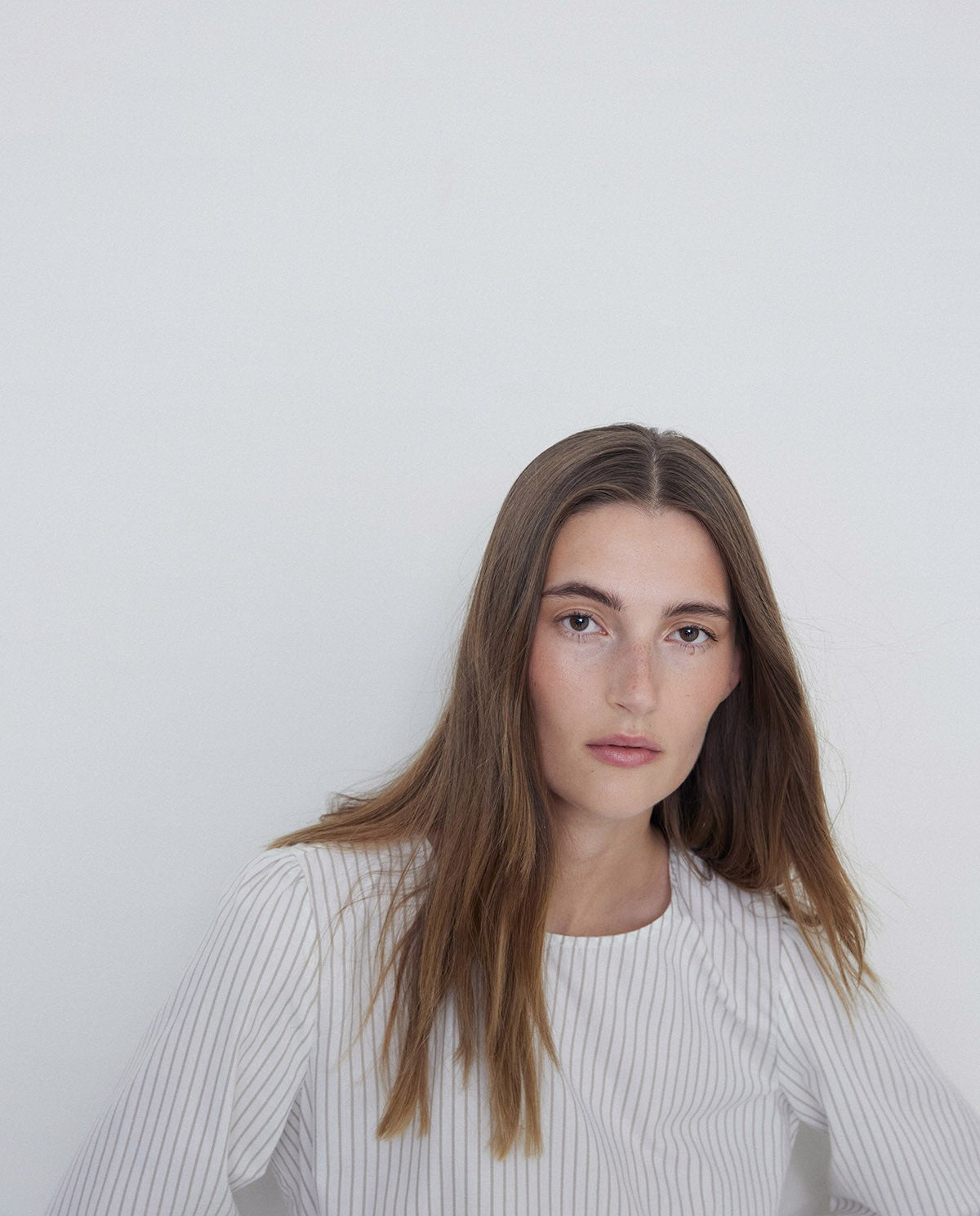 Striped Cotton Blouse