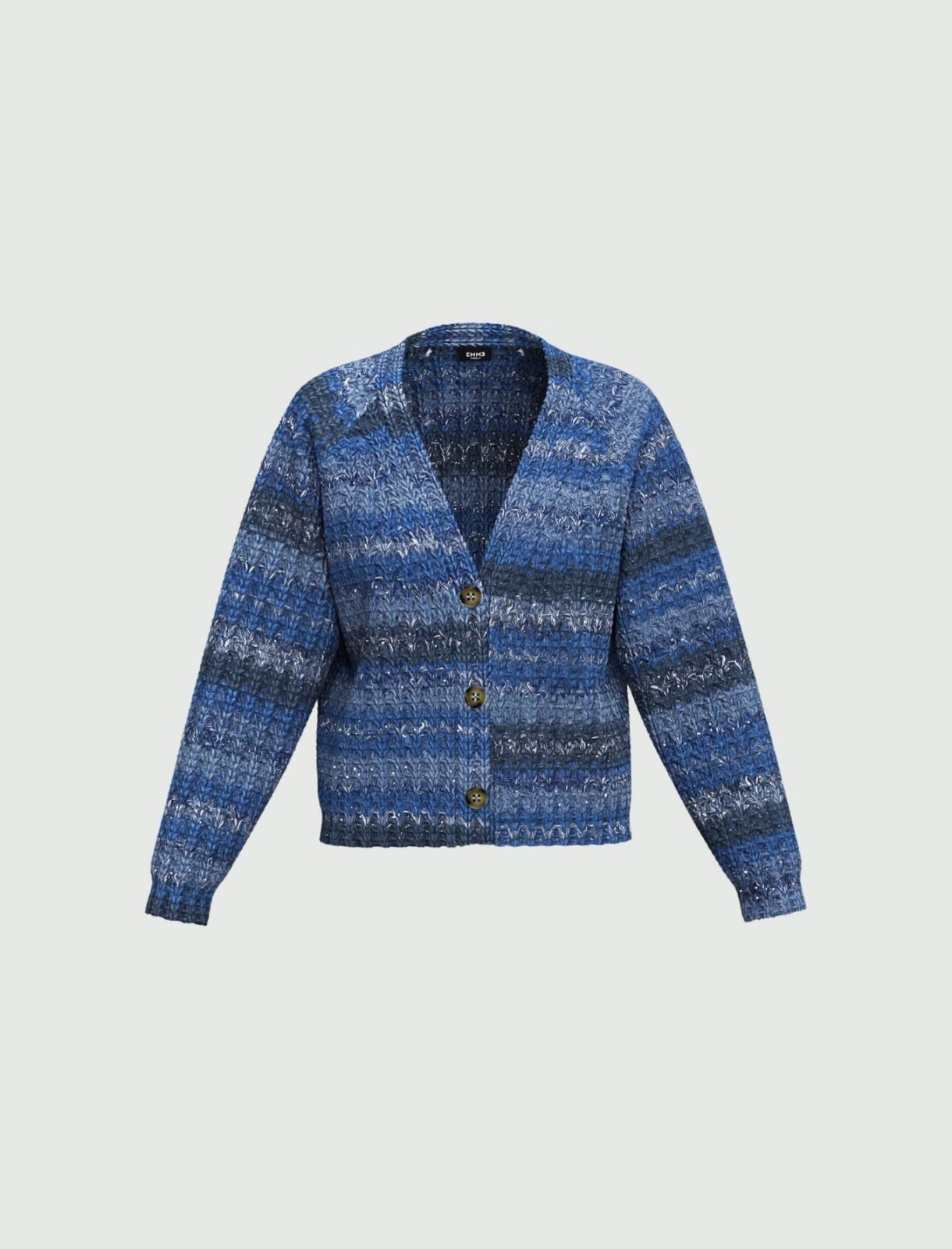 Gradient-Effect Cardigan
