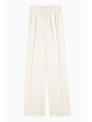 "ESSENTIAL" palazzo pants white