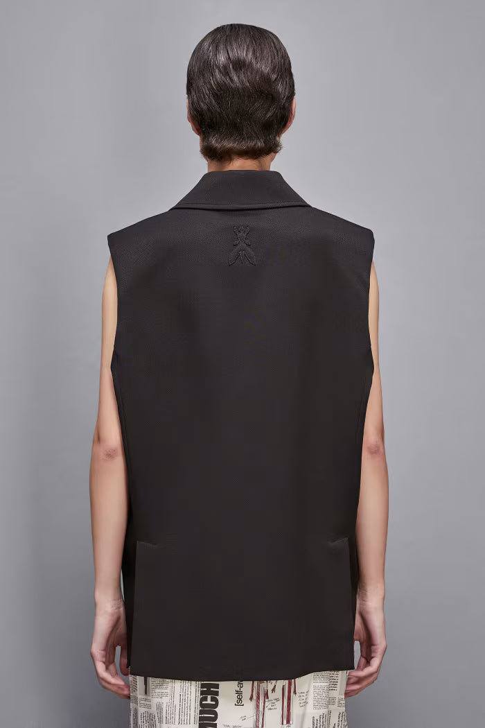 Two-button vest