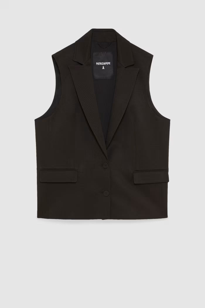 Two-button vest