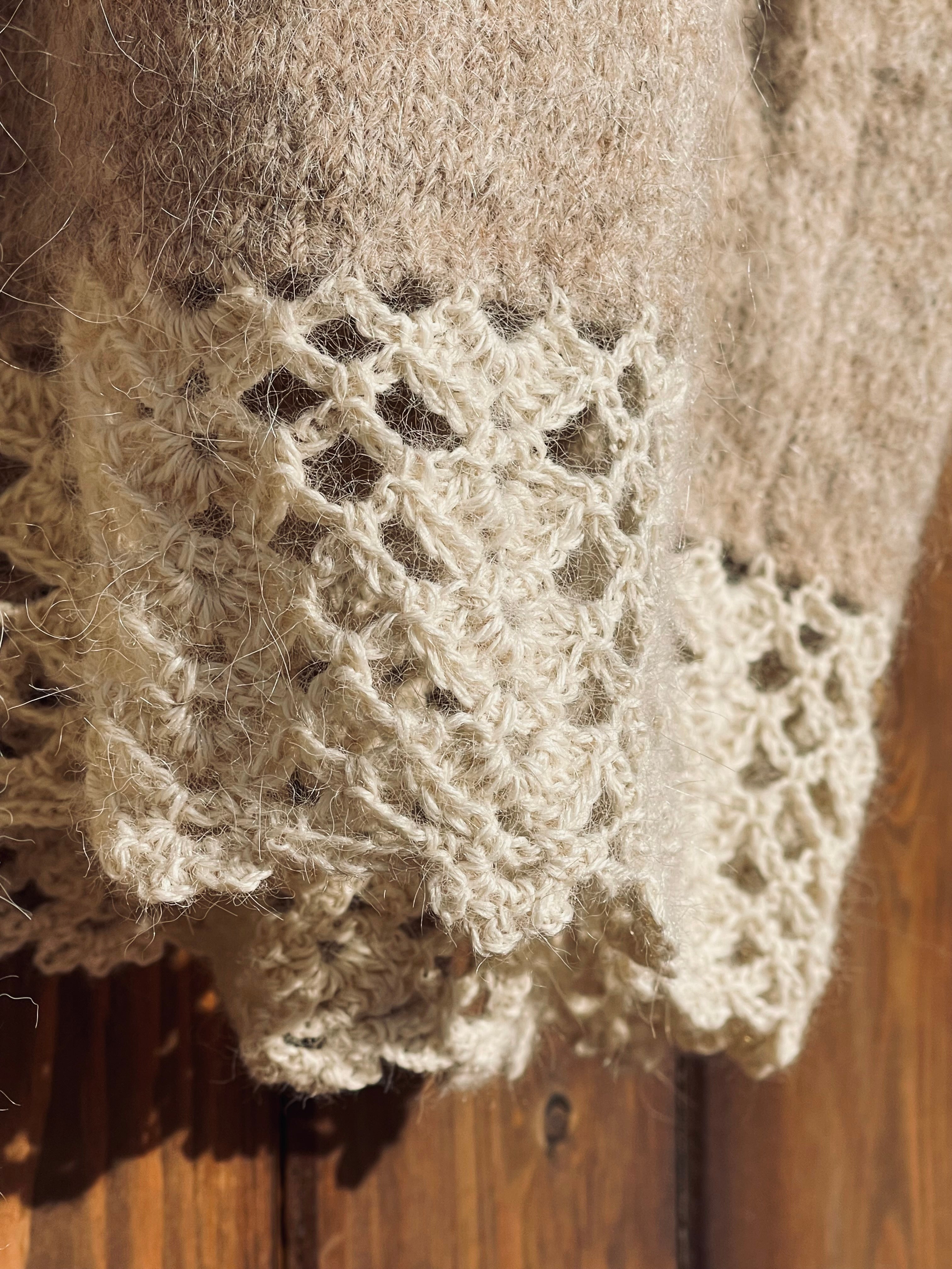 Alpaca jersey dress - Designer Intervention