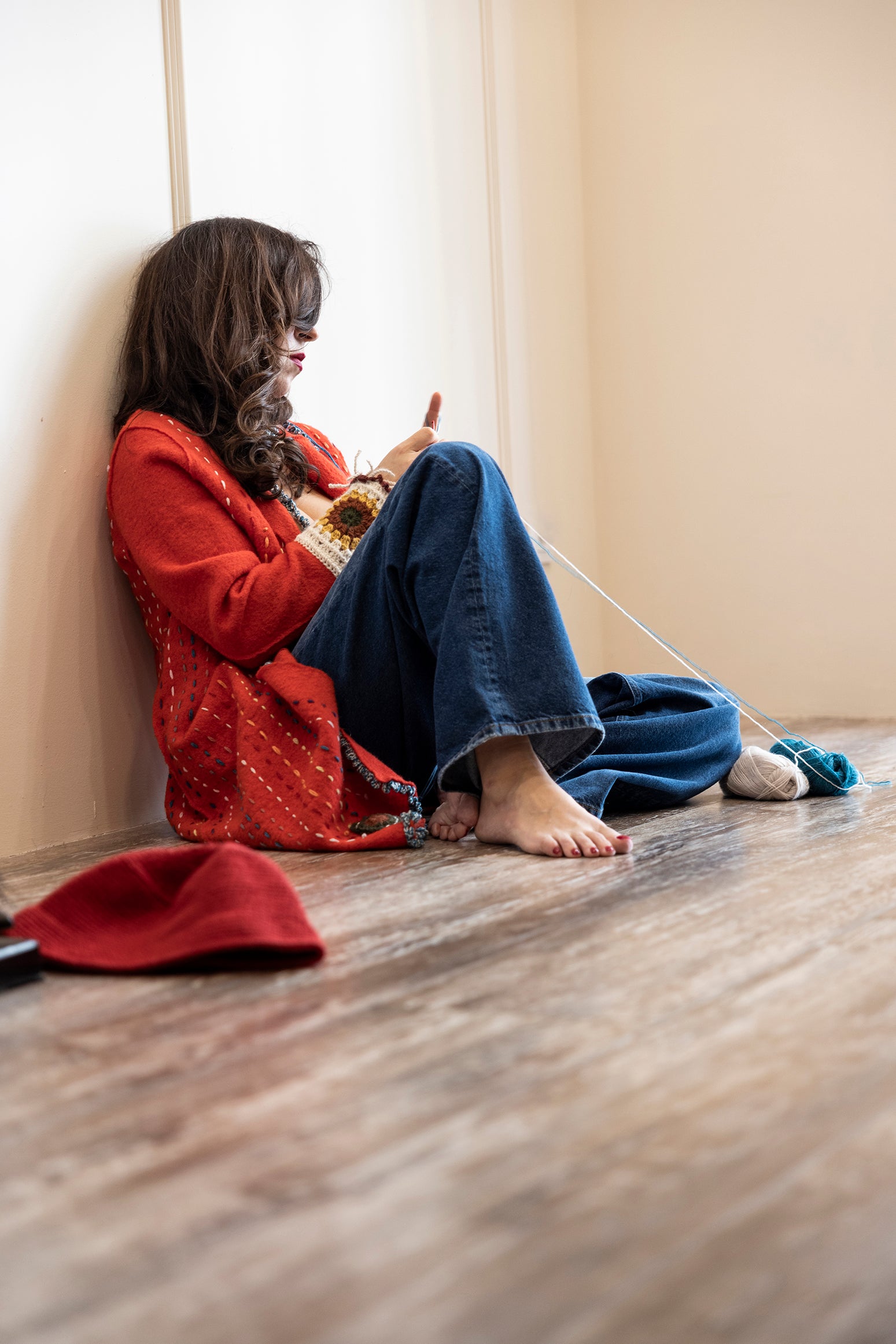 Ember Thread Coat making