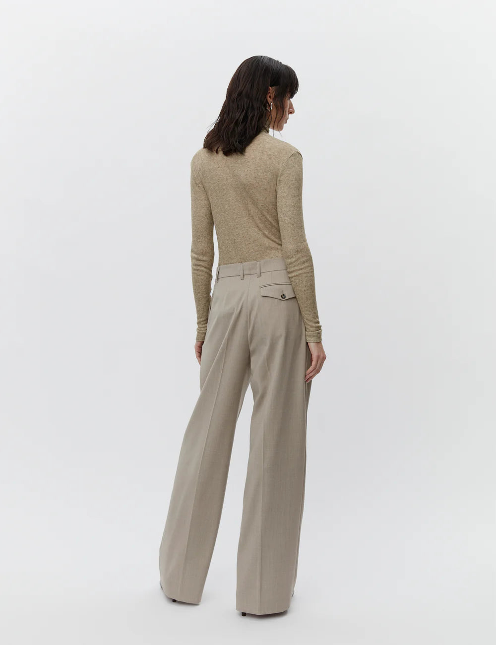Enzo Classic Wool Blend Trousers