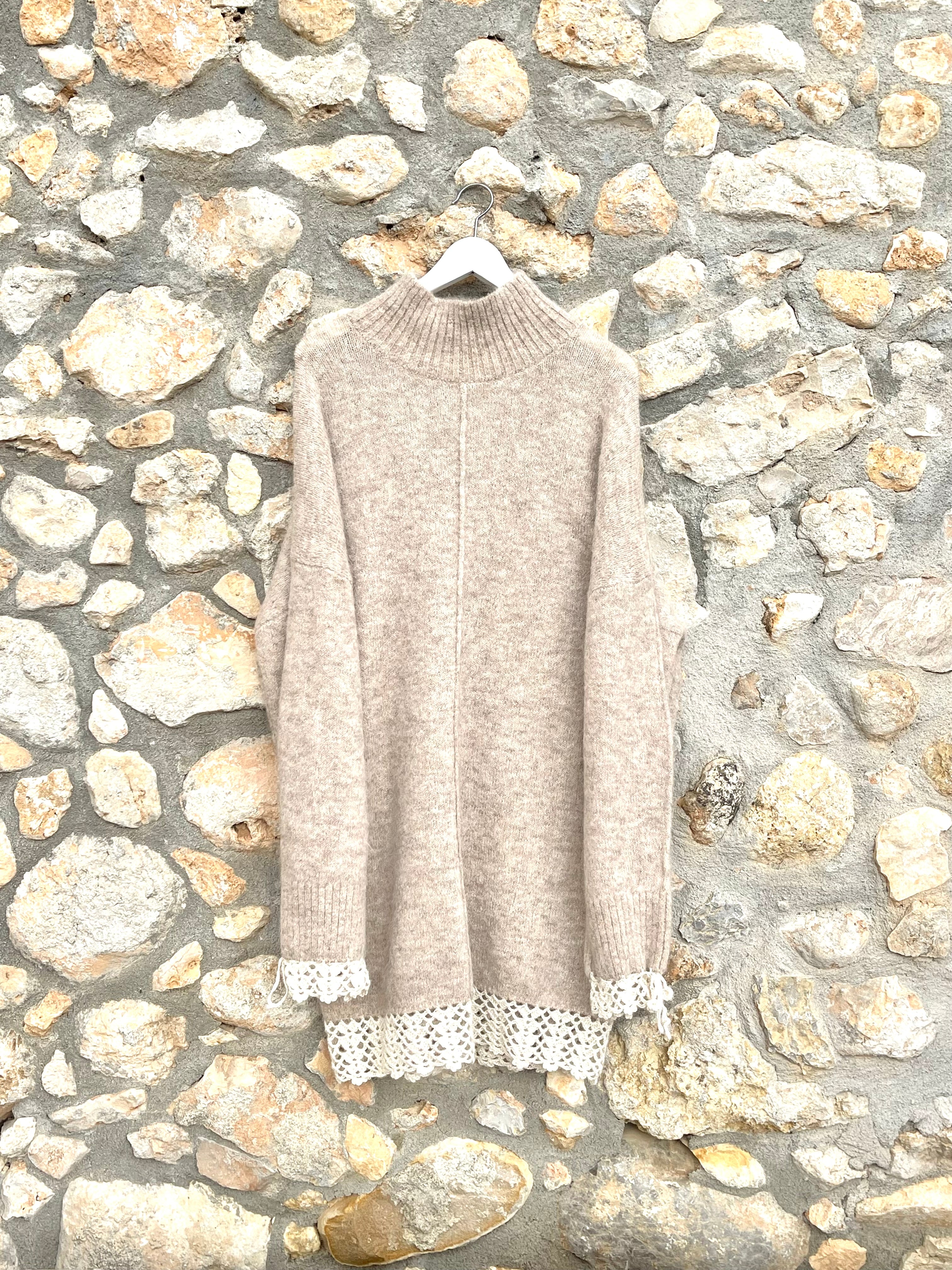 Alpaca jersey dress - Designer Intervention