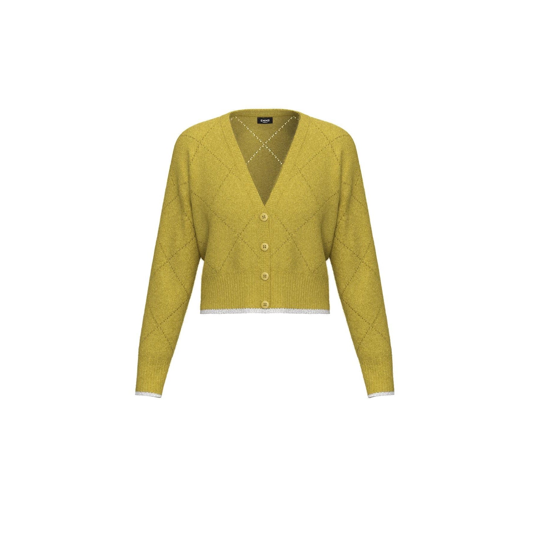 Lime v-neck cardigan