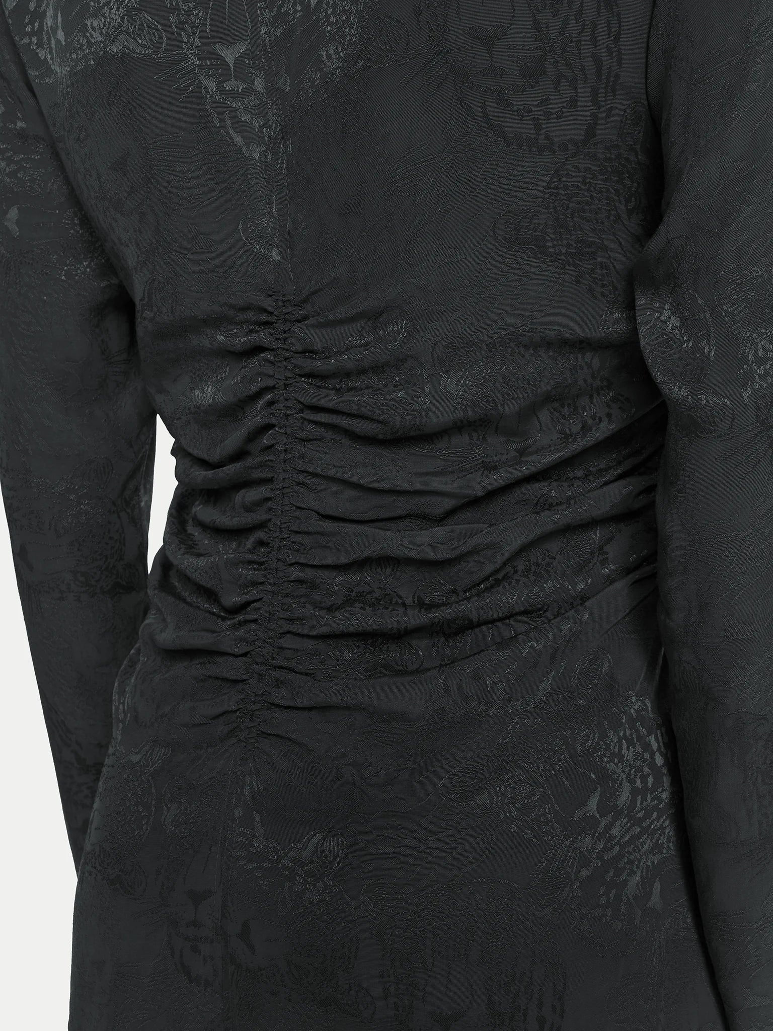 Tanner jacquard midi dress