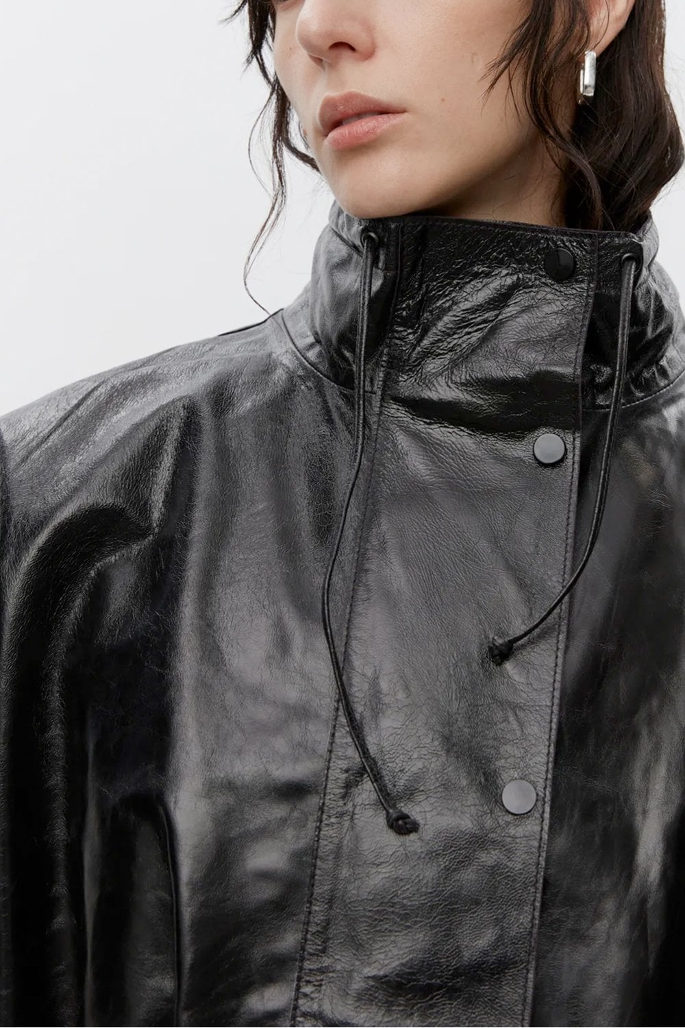 Mortimer leather waistcoat