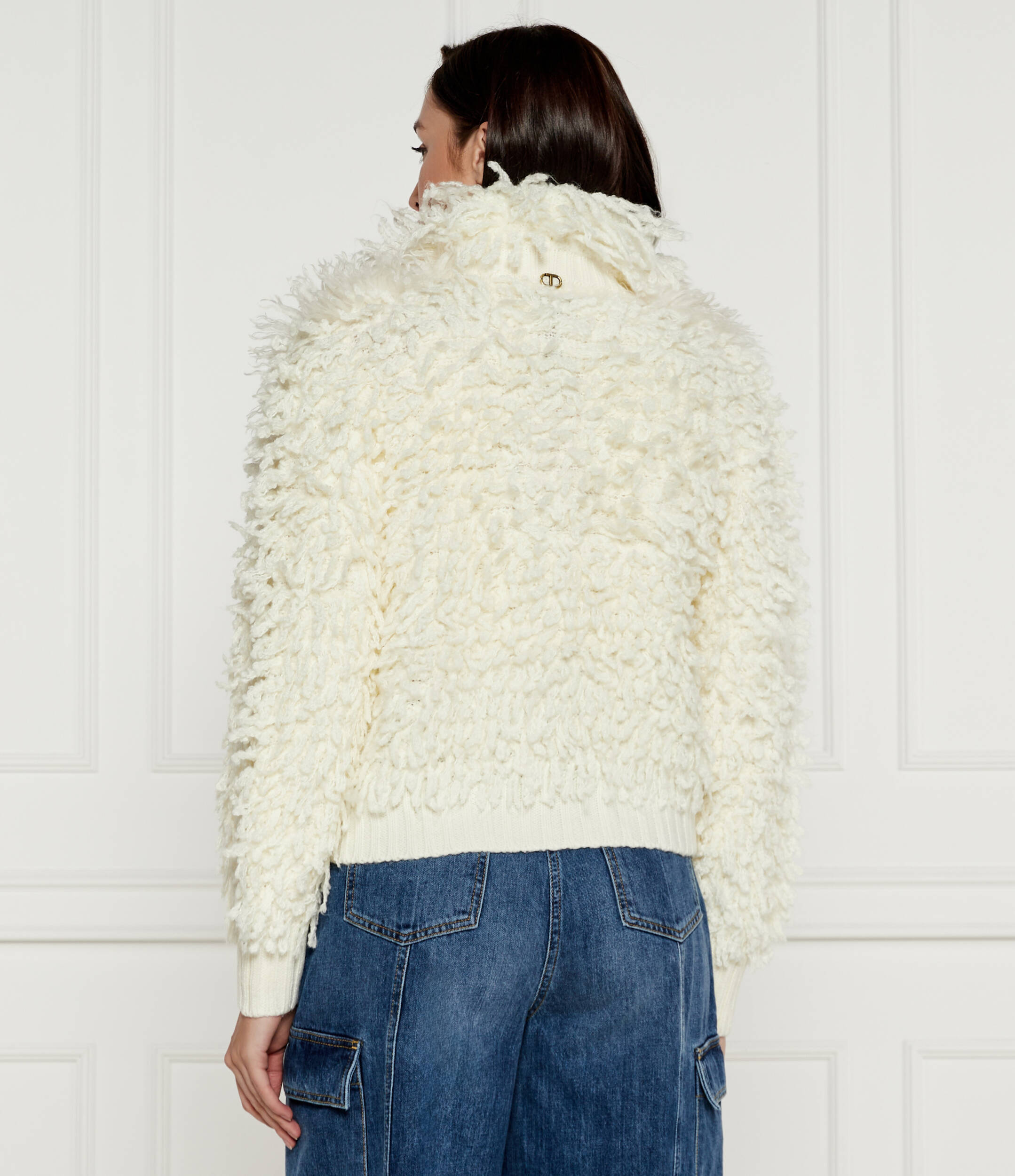 Flurry knit jacket